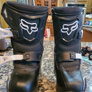 Kids fox racing boots